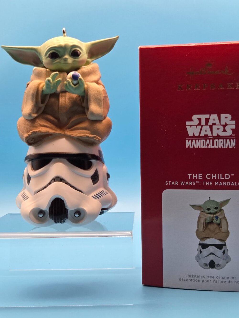 Hallmark Keepsake Ornament 2021 "The Child" Star Wars:The Mandalorian - Like New